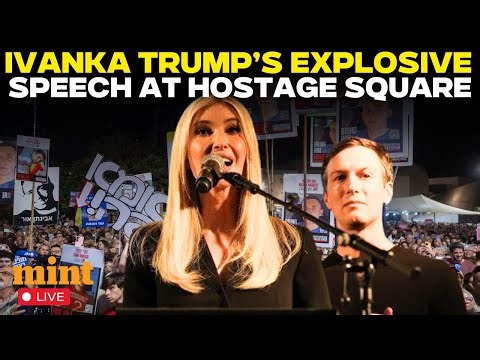 Ivanka Hostage Square LIVE | Ivanka Trump’s Fiery Address at Hostage Square Goes Viral | Hamas