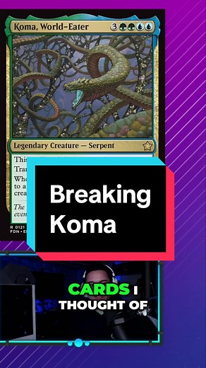 Koma, World Eater: Estrategia Poderosa para MTG