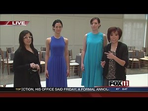 Fashion designer Maria Pinto shows off new line at the Paine