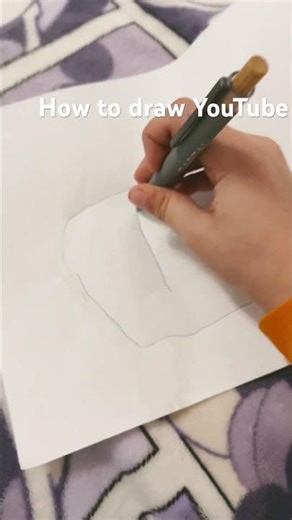 How to draw YouTube