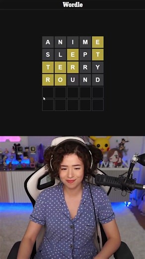 She literally said the word as well 💀 #pokimane #pokimaneclips #poki #twitch #twitchstreamer #twitchclips #twitchmoments #offlinetvandfriends #offlinetv #youtube #youtubers #fyp #fypシ #wordle #wordletok