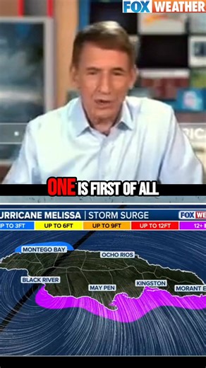 🌀FOX Weather Hurricane Specialist Bryan Norcross provides the latest analysis on Category 5 Hurricane Melissa. With just hours before an expected catastrophic landfall, Norcross said flooding rain is among the biggest concerns as it falls over the mountains and takes days to drain. | FOX Weather