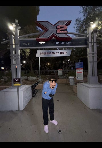 Experience the Thrill of Six Flags' X2 Ride