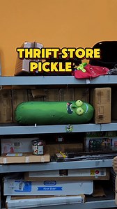 22K views · 423 reactions | Pickle Rick at the Thrift Store? #thriftstorefind #picklerick #rickandmorty | Thrifting Treasure | Facebook
