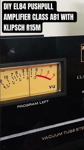 EL84 Push Pull DIY Tube Amplifier