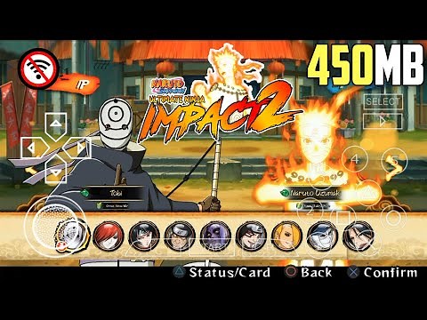 [NEW] NARUTO ULTIMATE NINJA IMPACT 2 PPSSPP ISO MOD ANDROID WITH PERMANENT MENU | NARUTO PPSSPP MOD