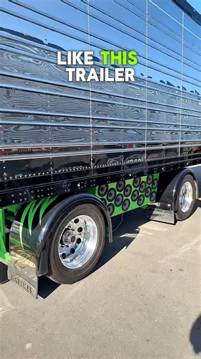 Semi trailer stereo setup. #customtruck #trucking #semitruck #sound