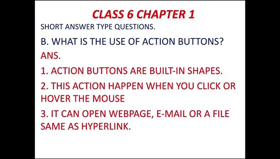 CLASS 6 COMPUTER CHAPTER 1 EXERCISE I COMPUTER-TOUCHPAD PLUS VERSION 2.1I TIRTH TUTION CLASSES