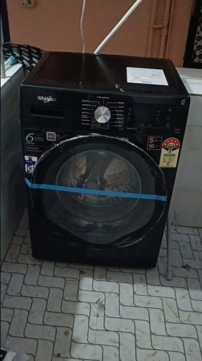 Whirlpool front load washing machine 8.5 kg //Whirlpool washing machine #youtubeshorts #shorts