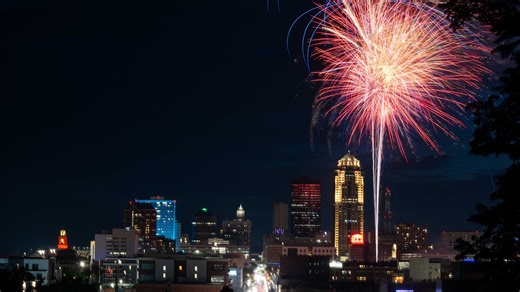 Looking for Fourth of July fireworks? Here's where to find a show tonight.
