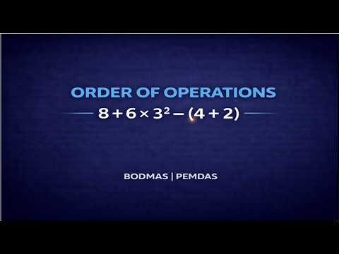 Order of Operations (BODMAS/PEMDAS) Explained — Stop Making This Mistake