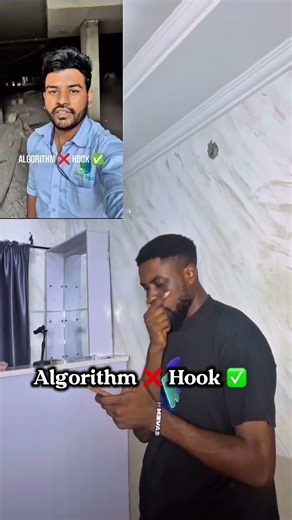 Algorithm vs hooks #funny #relatable