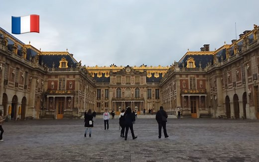 【4K超清】漫步游法国 走进参观凡尔赛宫(Part 1) 2022.3