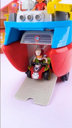 Satisfying & Unboxing Review Paw Patrol Sea Patroller #usa #pawpatrol