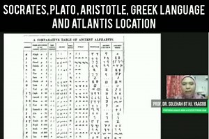 SOCRATES, PLATO, ARISTOTLE, GREEK LANGUAGE AND ATLANTIS LOCATION | Prof. Dr. Solehah Yaacob