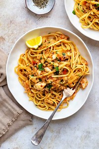Crab Linguine
