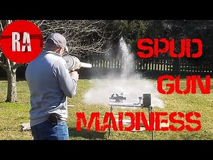 What will a potato cannon shoot through?