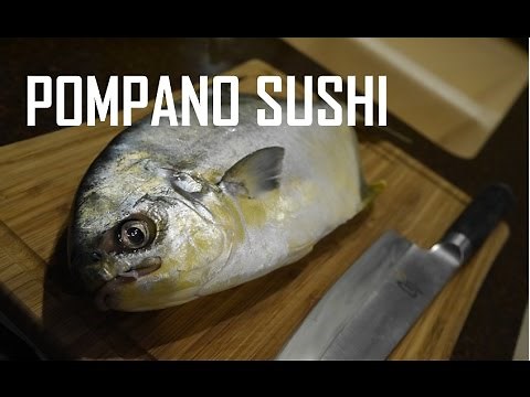 How to Fillet Fish for Sushi and Sashimi - Fresh Pompano