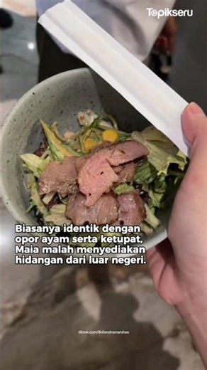 MENU Lebaran Maia Estianty, Bukan Ketupat dan Opor tapi...