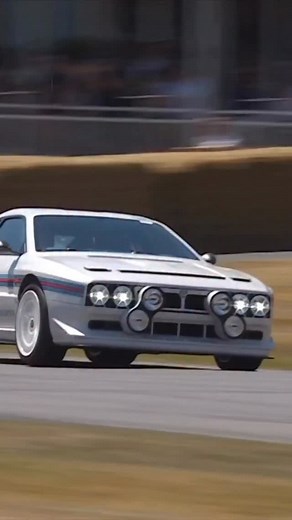 Is the #Kimera EVO37 a fitting tribute to the Group B legend, the #Lancia Rally 037? This supercar had its public premiere at #FOS 2021 and it was back this year sporting the iconic Martini colours that originally covered the rally car. That 2.1-litre four-cylinder pumps out a brilliant 420PS and we’re always happy to see (and hear) it on the FOS Hill. | Goodwood Festival of Speed