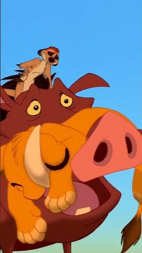 Pumbaa Requests Timon to Keep Simba The Lion | Simba is Sad - Lion King Scene 46