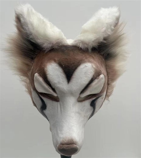 Realistic Gray Wolf Therian Mask, Premade Realisitic Wolf Mask, Handmade Mystic Canine Therian Gift for Kids - Etsy