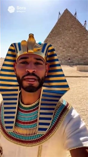 Egyptian talking about building the pyramids. 😂 #funny
