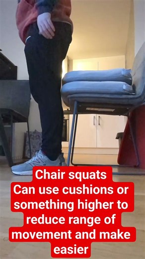 Chair Squats and Modified Chair