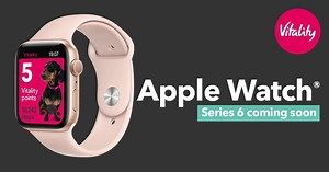Get active. Get Apple Watch Series 6. Coming autumn 2020 from Vitality health insurance | Vitality UK | Facebook