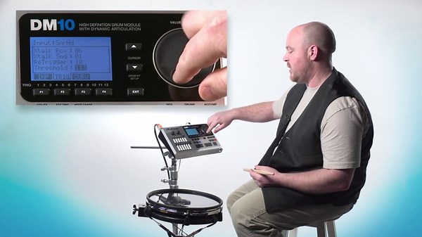 Watch Alesis DM10 Studio Mesh Kit | Ten-Piece Professional Electronic Drum Set with Black Aluminum Stag... on Amazon Live