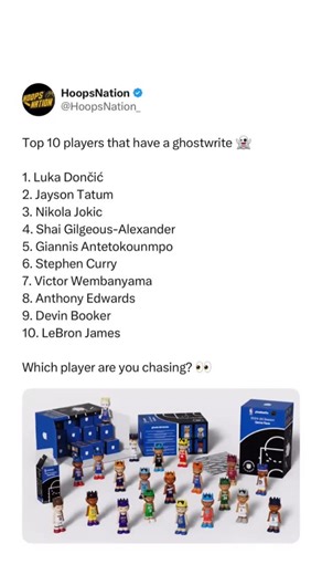 Thoughts on this list? 🧐👀 Want to pull one of these? Ghostwrite auction is open! Link in bio 🔥 | Hoops Nation