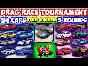 Extreme Car Driving Simulator Drag Race Tournament