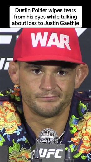 Dustin Poirier Emotional Interview After Loss to Justin Gaethje