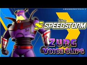 All Emperor Zurg Voice Clips • Disney Speedstorm • All Voice Lines • 2023