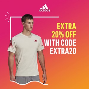 33 reactions · 6 comments | Summer got even better. Now an extra 20% off in the Summer Sale - up to 50% off already. Use code EXTRA20 at checkout. | adidas | Facebook