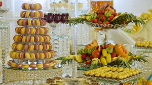 Candy Bar Wedding, candy buffet, delicious Candy bar at a wedding