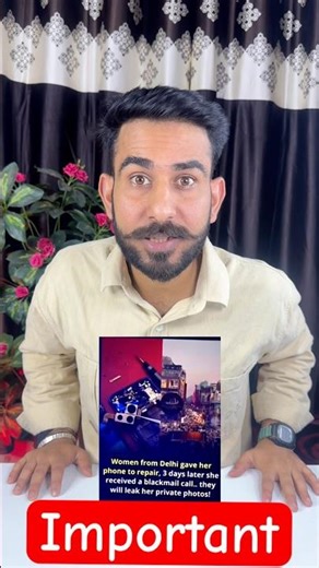 "Phone repair pe dene se pehle ye setting zaroor kar lena.#PhoneRepair#PrivacyFirst #DataSecurity