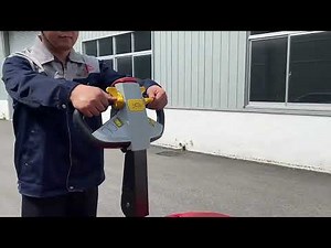 How to drive an electric pallet truck