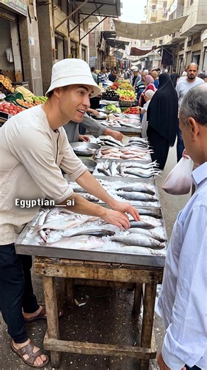 كنت بتمشى في سوق الخضار عادي 🤣🌱 I was just walking through the local market 😂🇪🇬