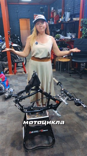 5 months in the garage: we restored a KTM 50 SX from scratch. #motocross #motorcyclelady #motorcy...