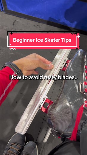 The best part at the end 😅 Do you clean up your skates after each session? If you don’t remove the ice your blades will rust. Make sure to bring a microfibre cloth with you to clean your blades and when you arrive home let your skates dry off before putting them back in your bag #iceskating #iceskatingtiktok #beginnerskater #speedskating #learnontiktok