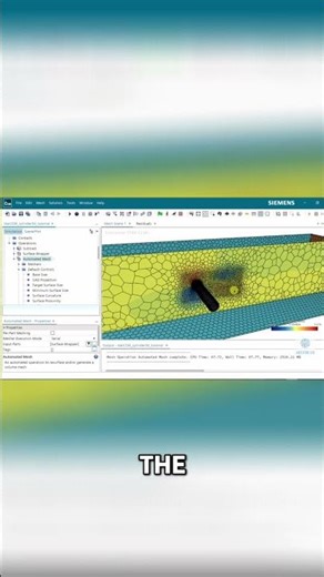 Mastering STAR-CCM+ Mesh: Smooth Transitions & Smart Density! #shorts