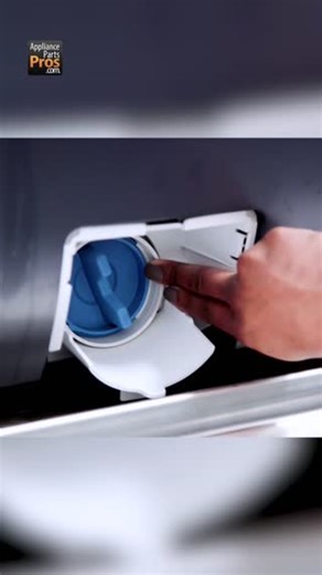  Secret lint trap alert!  Your washer is hiding a drain filter packed with coins, pet hair & lost socks. Open the little panel at the bottom front, twist the cap, and prepare for the gunk! 罹 Clean it every couple months to stop funky smells and drainage issues. Tried it? Drop the grossest thing you’ve found below!  #LaundryHack #CleaningTips #WasherMaintenance #HomeHacks #Adulting101 #DIYCleaning #ReelsTips | AppliancePartsPros | Facebook