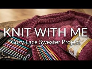🧶How to Knit a Raglan Sweater Top Down | Step-by-Step for Absolute Beginners