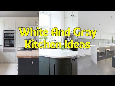 White And Gray Kitchen Ideas That Create A Timeless, Elegant, And Modern Cooking Space Designs