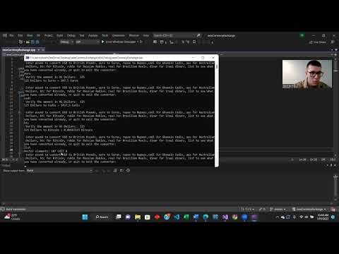 Currency Converter Program with C++ and Visual Studio