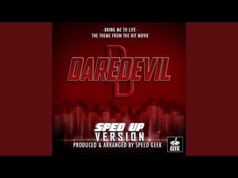 Bring Me To Life (From "Daredevil") (Sped-Up Version)
