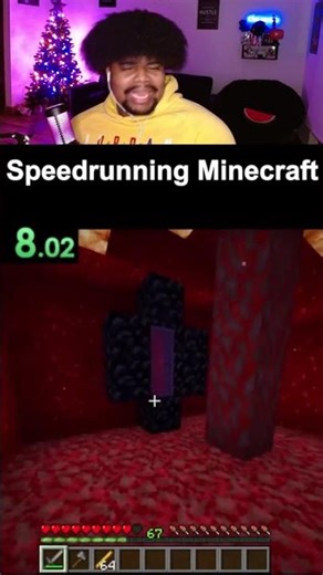 #minecraftspeedrun #minecraftmemes #meme
