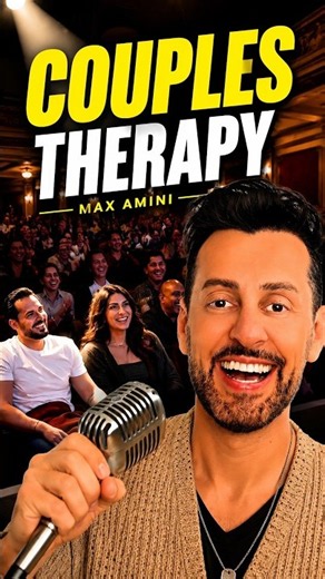 Couples Therapy Gone Hilariously Wrong! 😂 | Max Amini#maxamini #standupcomedy #amini #comedy