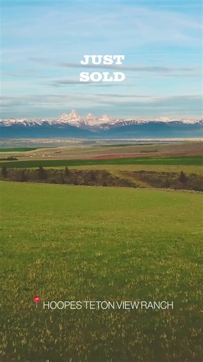 | SOLD | Hoopes Teton View Ranch . . . Located 20 miles northwest of Driggs, this 452± acre unimproved mountain property commands big views of the Teton Range while overlooking the Teton River Valley. Diverse terrain includes productive meadows, aspen draws, and timbered slopes - home to local elk herds, deer, moose and bear. 📍Teton Valley, ID https://na2.hubs.ly/H02V1570 | Hall and Hall